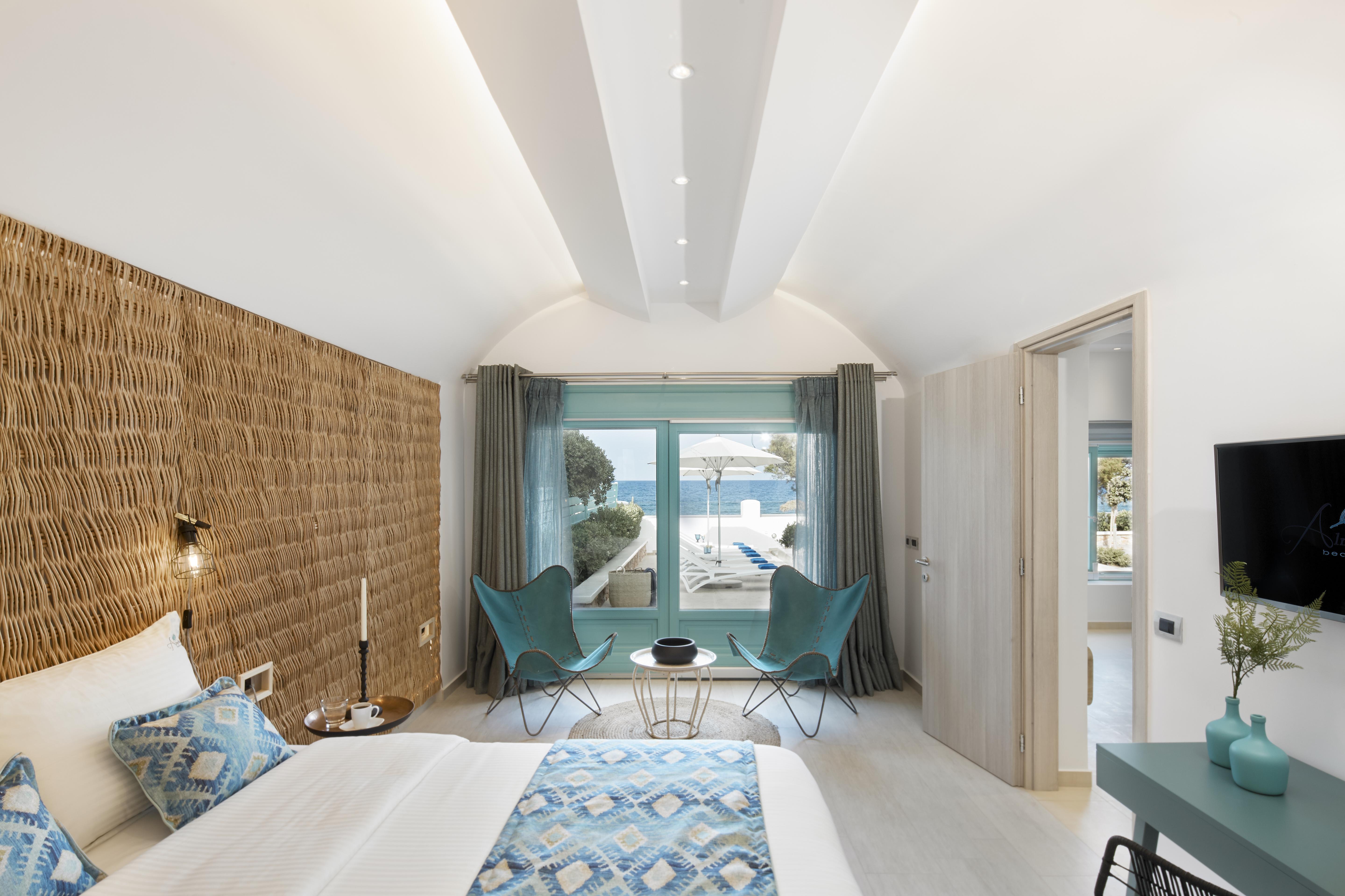 Almyriki Beach Villa Monolithos  Luaran gambar