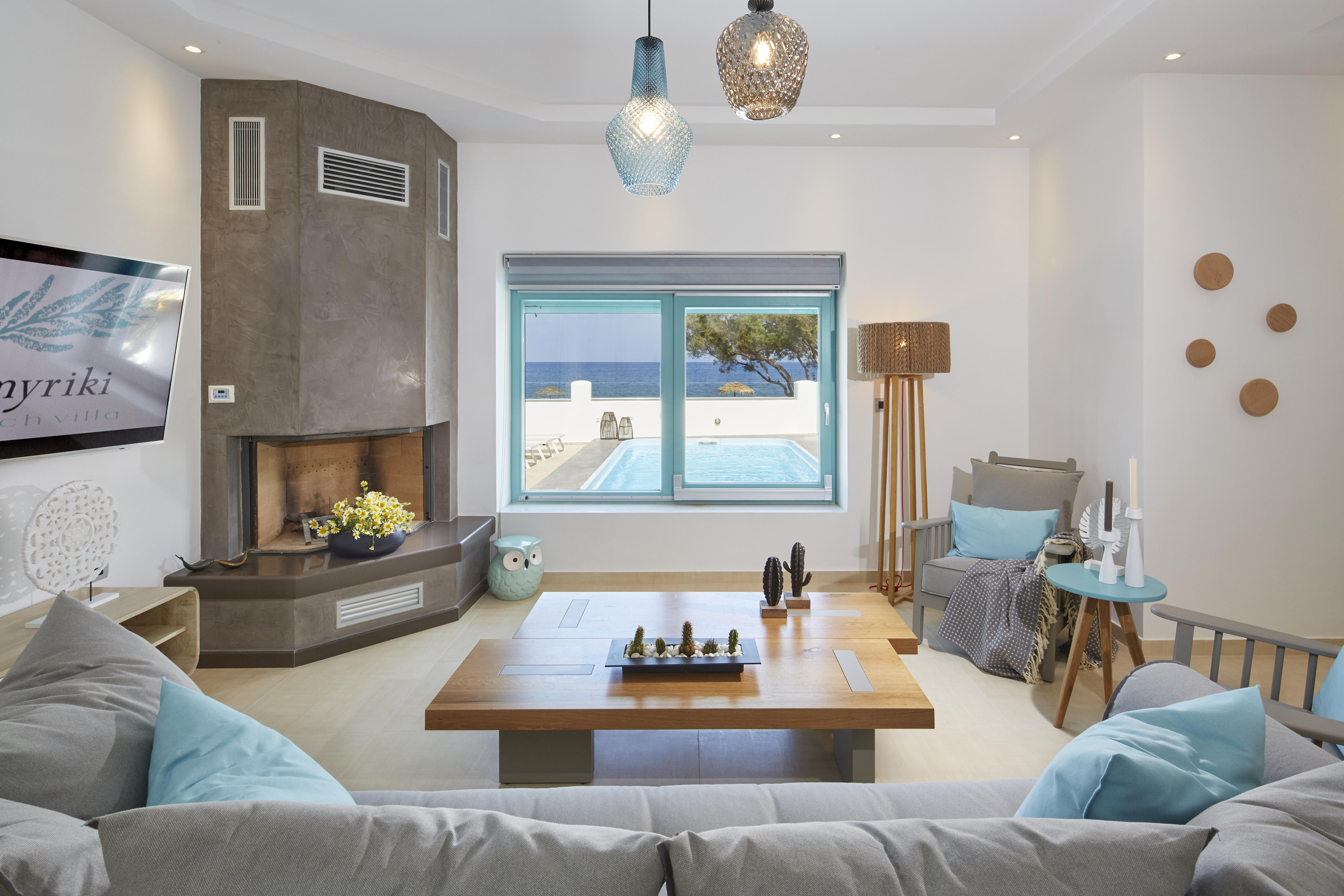 Almyriki Beach Villa Monolithos  Luaran gambar