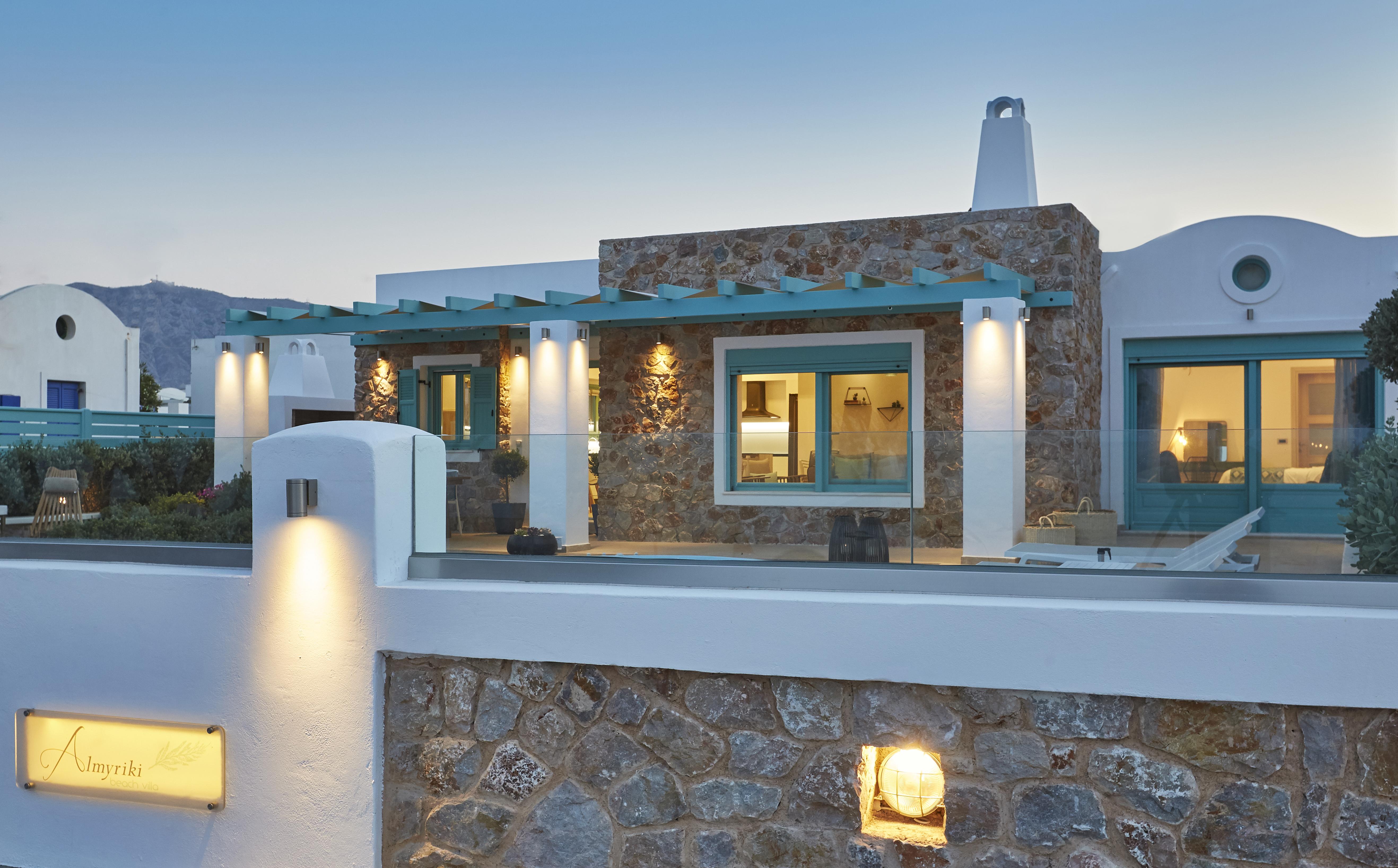 Almyriki Beach Villa Monolithos  Luaran gambar