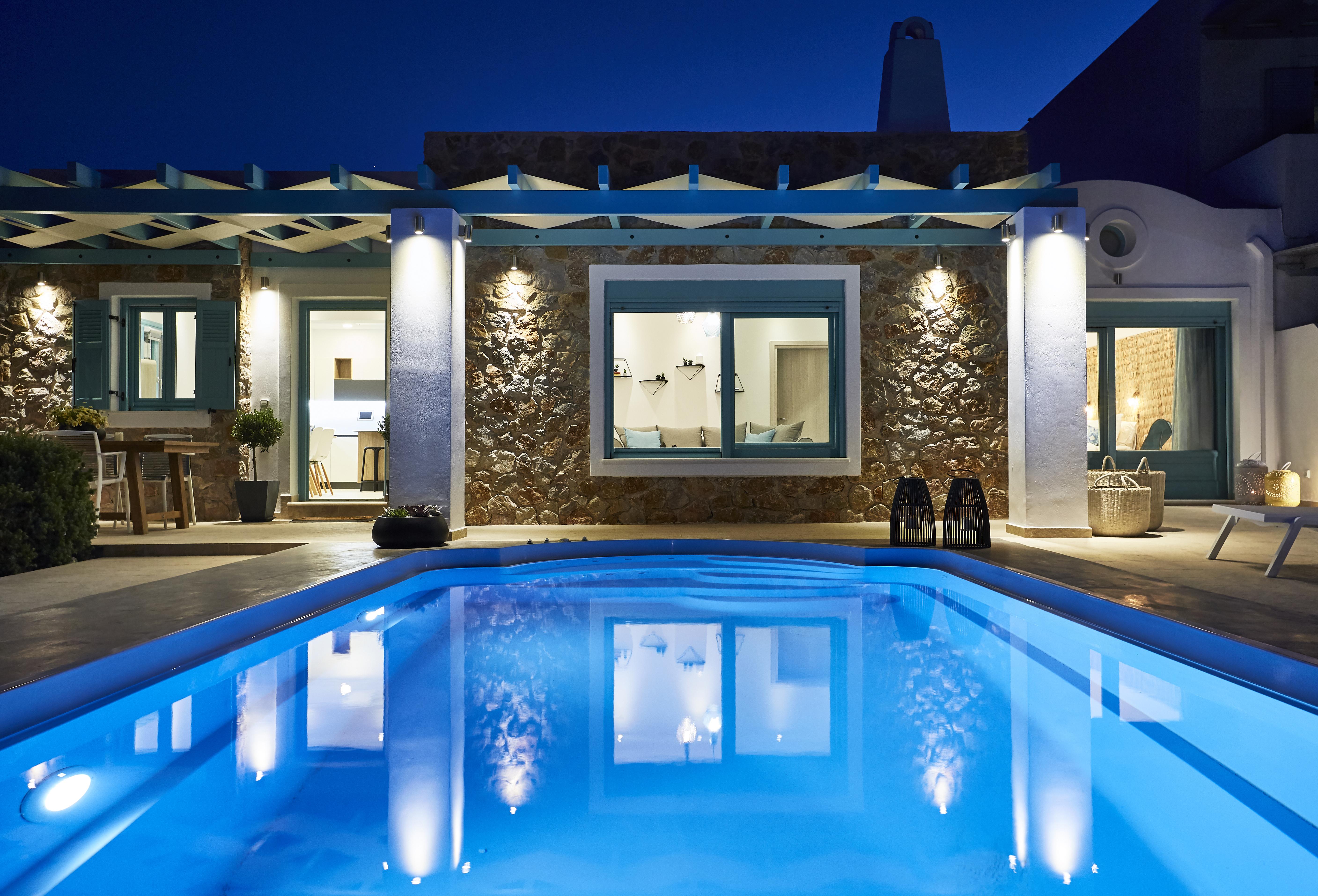 Almyriki Beach Villa Monolithos  Luaran gambar